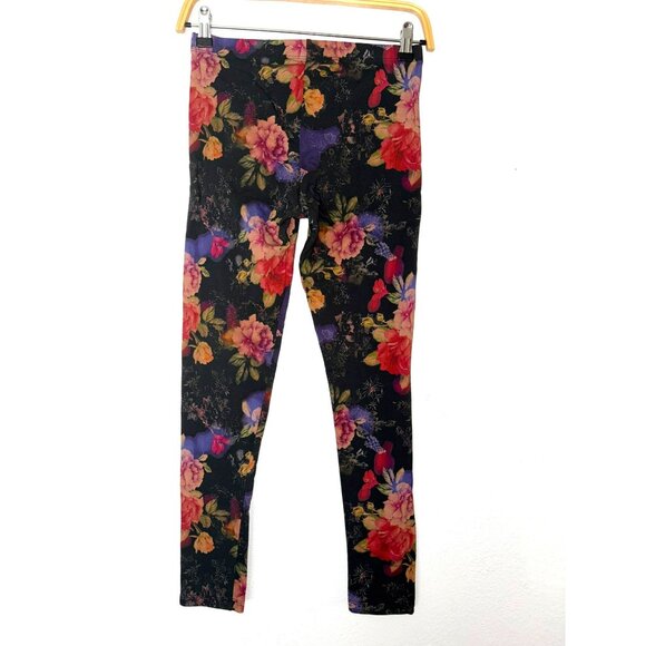 Johnny Was JW Los Angeles Bossanova Floral Leggings Size XS - Picture 2 of 7